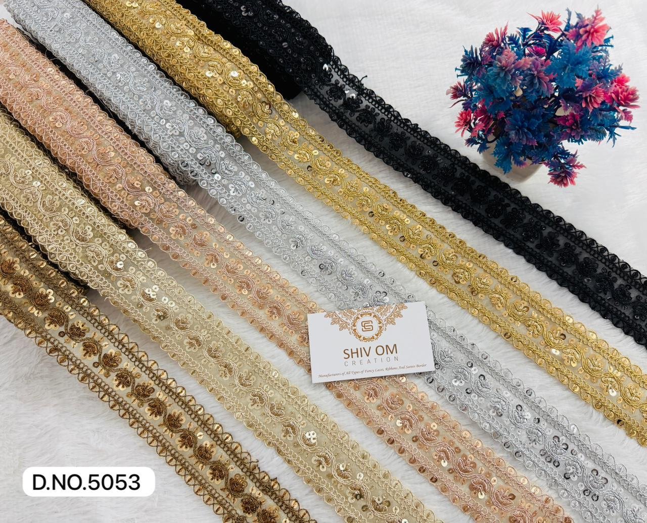 Net Embroidery Lace