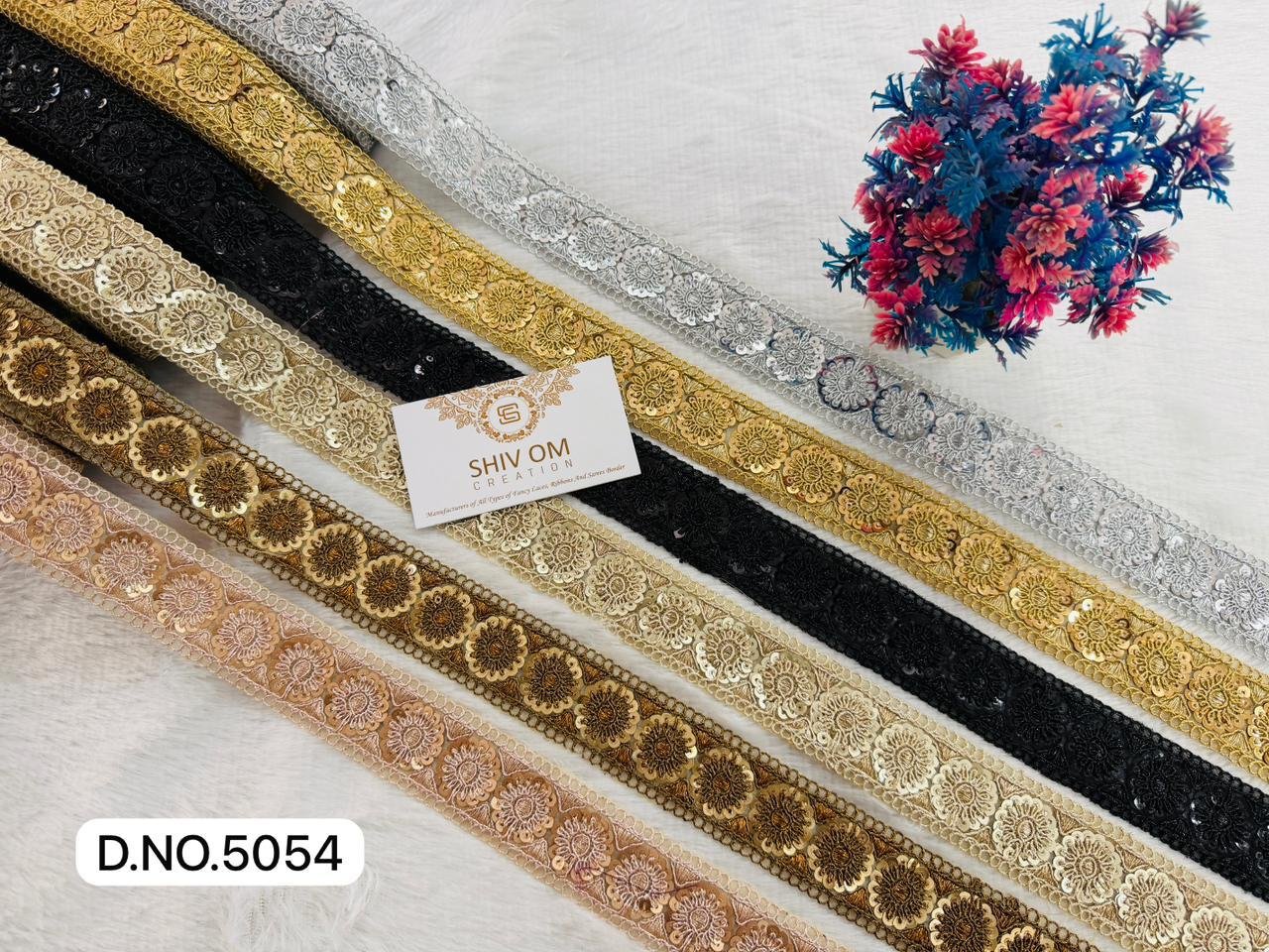 Embroidery laces
